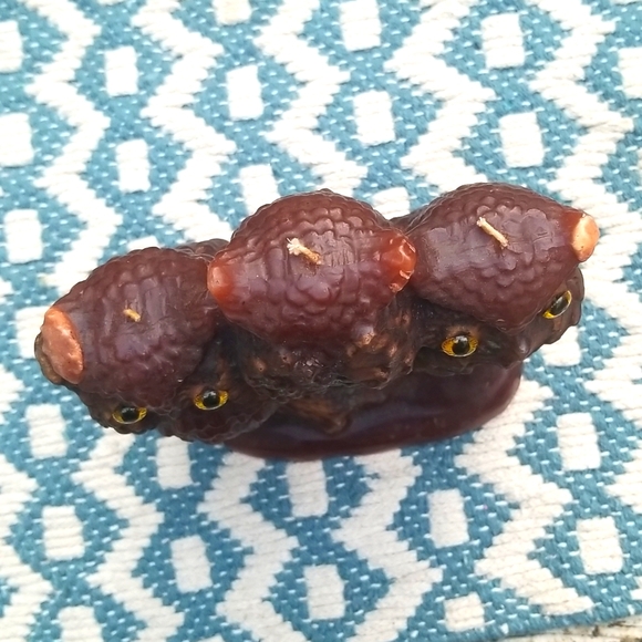 🇺🇦 E Big Beautiful Owl Candle – Unique Home Decor Statement Piece - Picture 4 of 7